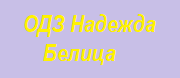 ДГ - ДГ Надежда - Белица